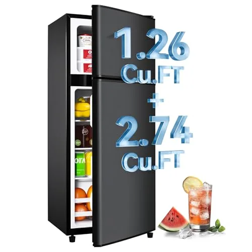 Anypro Double Door Fridge with Freezer